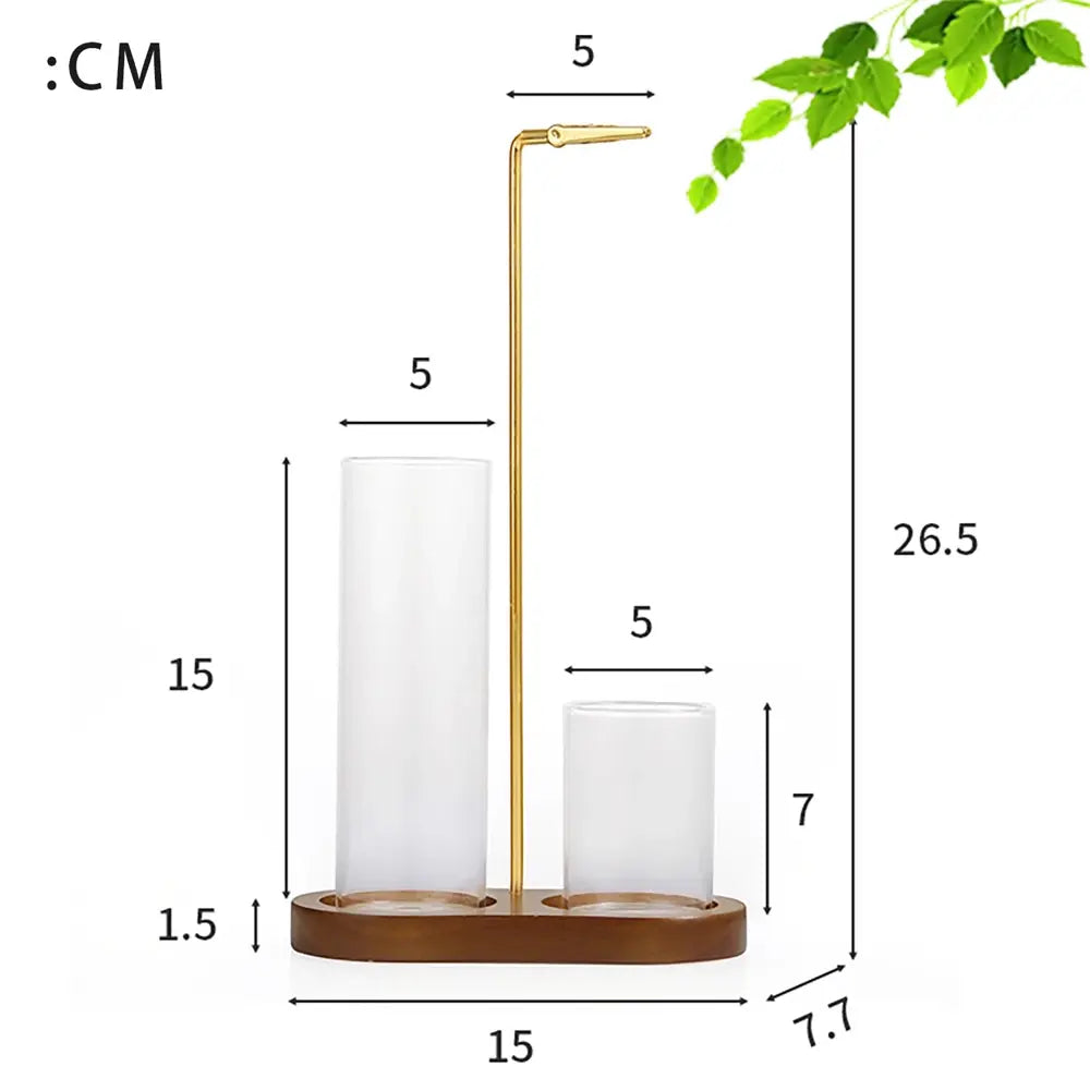 2-in-1 Incense Stick Holder & Burner with Removable Glass Ash Tray