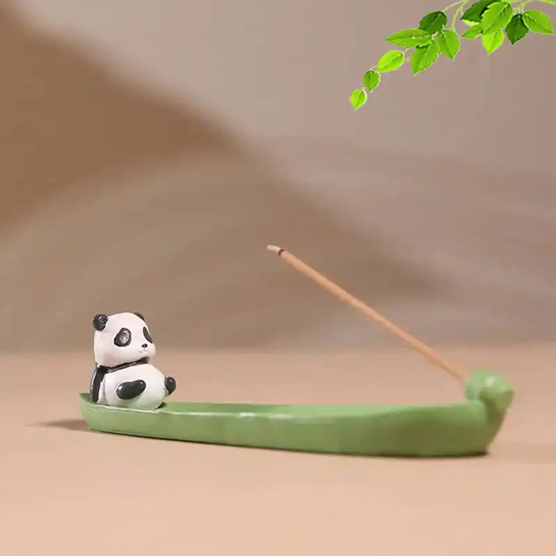 Lovely Cartoon Animals Resin Incense Holder - Incense Stick Tray For Home Decor