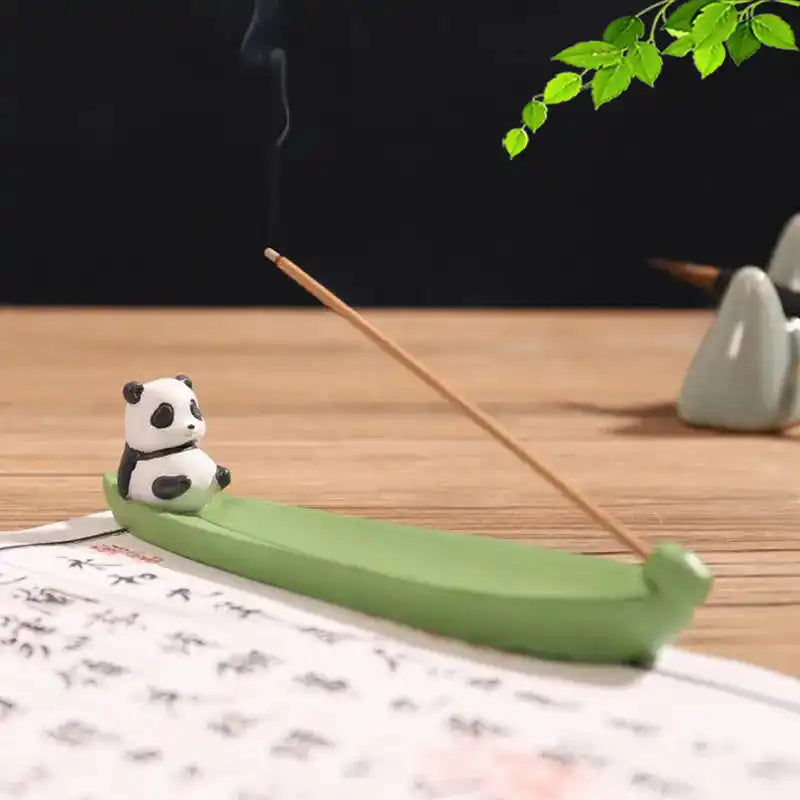 Lovely Cartoon Animals Resin Incense Holder - Incense Stick Tray For Home Decor