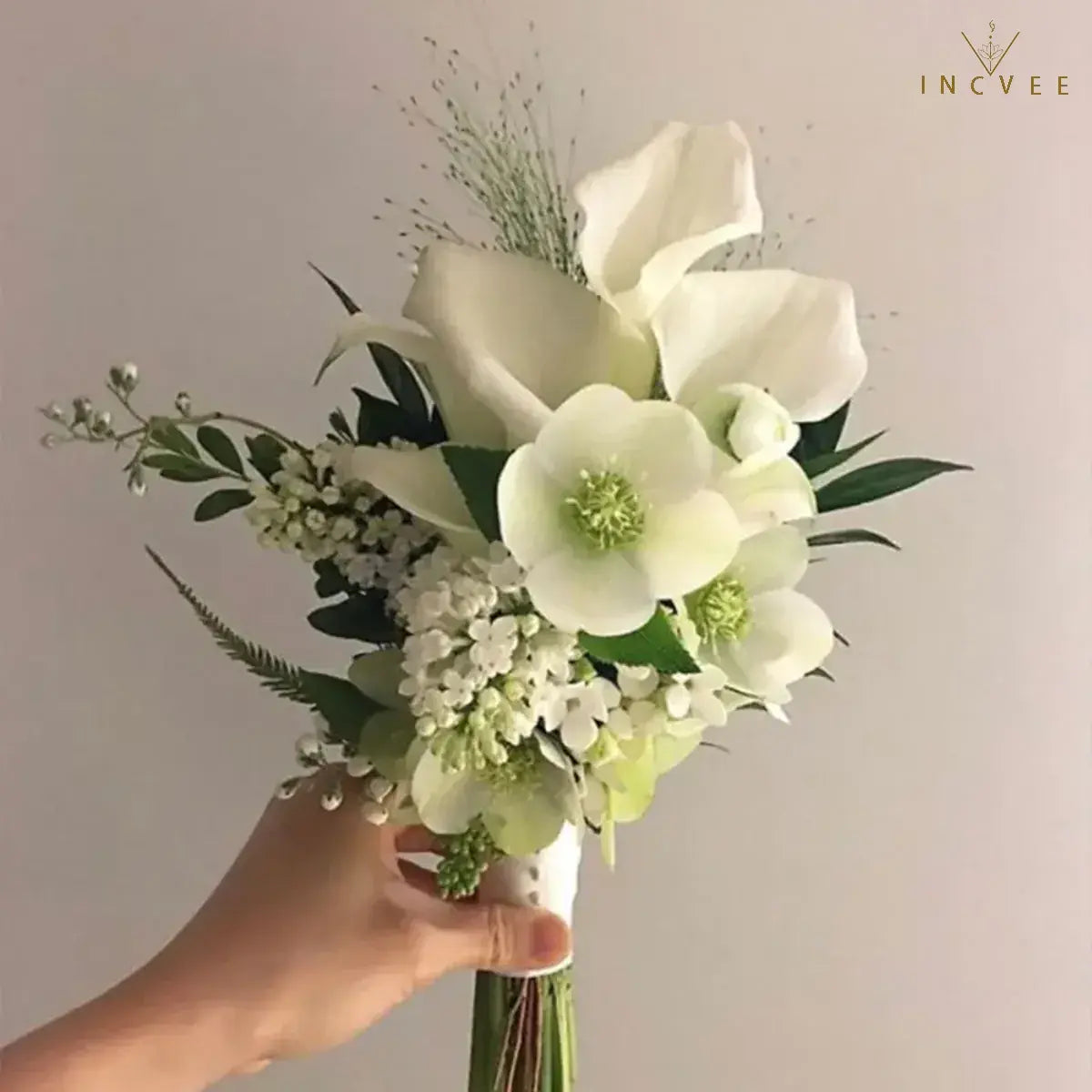 Künstliche Calla-Lilien aus PU-Leder in realistischer Haptik – wasserfest und mit flexiblen Stielen, naturgetreuer Brautstrauß, 5/10/20 Stück