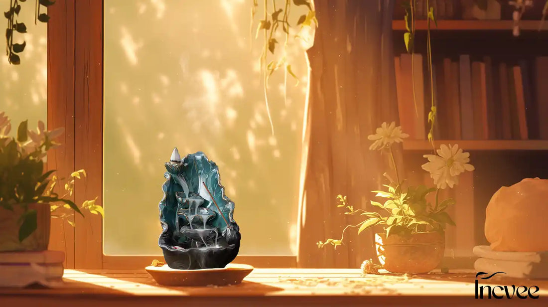 Incvee：How to Use a Backflow Incense Burner: A Step-by-Step Guide
