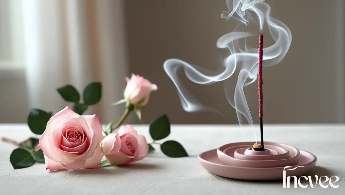 Incvee incense: Rose Incense: The Fragrance of Love and Tranquility - Benefits, Uses, and More