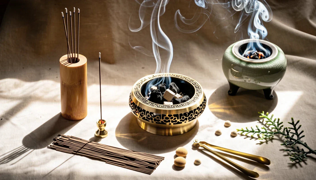 Incvee - Incense burners FAQ: Which burner for resin vs stick vs cone?