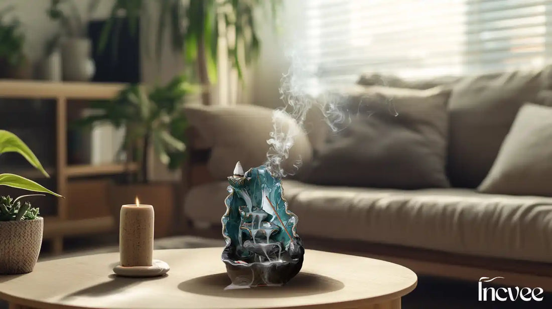 Incvee:Master the Art of Using a Waterfall Incense Burner: 8 Essential Tips