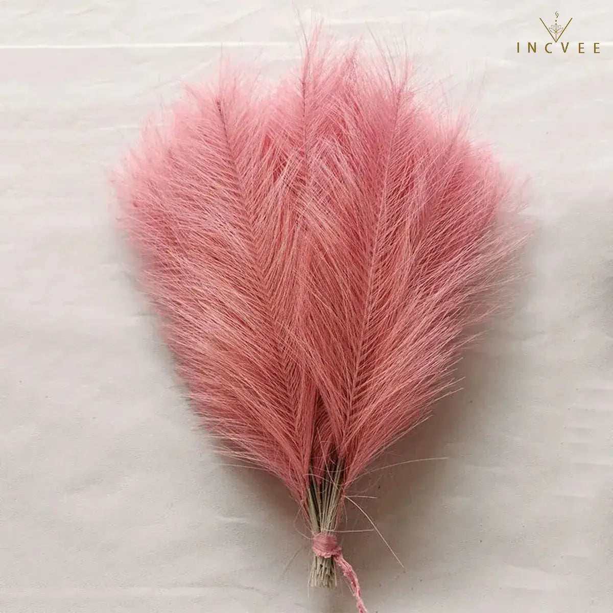 10/30 Stück 42 cm Mini-Kunstgras (Pampasgras) – Boho-Chic, flauschige Halme, warme, zeitlose Oase, Tischgröße