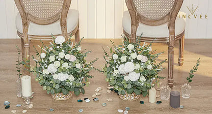 20 künstliche Eukalyptuszweige (gemischt) – 4 Sorten, biegsam, minimalistisch