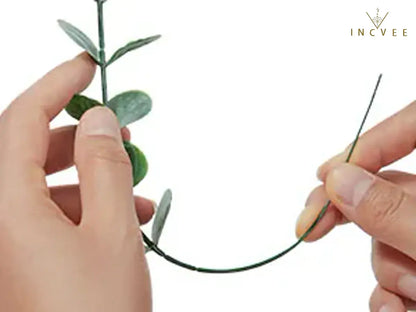 20 künstliche Eukalyptuszweige (gemischt) – 4 Sorten, biegsam, minimalistisch