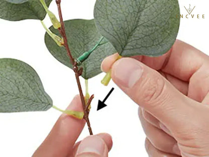 20 künstliche Eukalyptuszweige (gemischt) – 4 Sorten, biegsam, minimalistisch