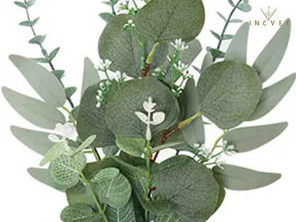 20 künstliche Eukalyptuszweige (gemischt) – 4 Sorten, biegsam, minimalistisch