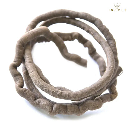 99 cm lange, rustikale Efeuranke aus künstlichem Rattan – flexibler, brauner Kletterast für DIY-Kränze und Dekorationen