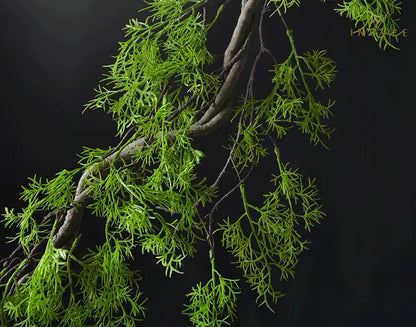 99 cm lange, rustikale Efeuranke aus künstlichem Rattan – flexibler, brauner Kletterast für DIY-Kränze und Dekorationen