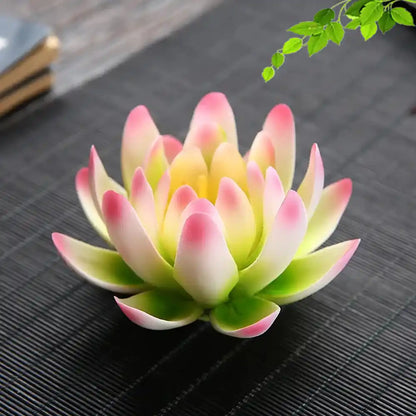 Ceramic Handicraft Lotus Incense Holder - Zen Lotus Incense Tray Ornaments