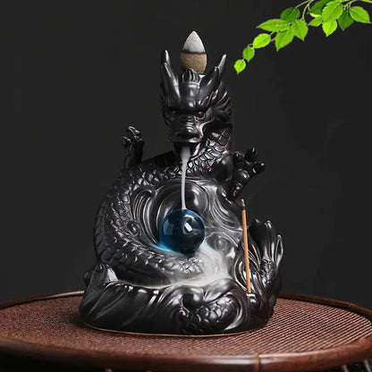 Dragon Ball Imperial Dragon Incense Burner Ceramic Waterfall Incense Burner