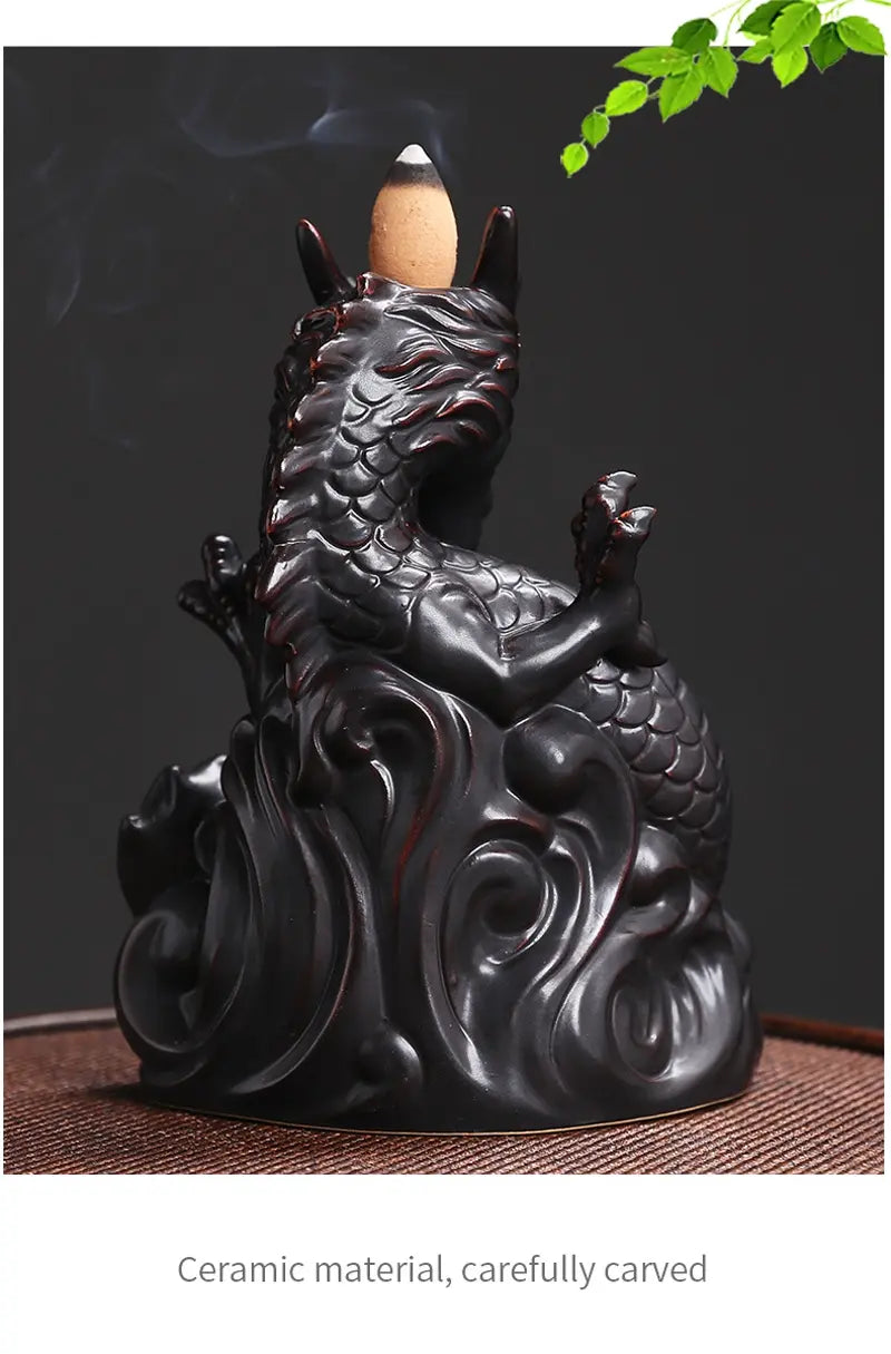 Dragon Ball Imperial Dragon Incense Burner Ceramic Waterfall Incense Burner