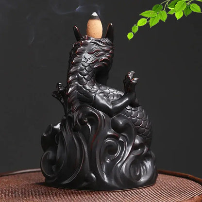 Dragon Ball Imperial Dragon Incense Burner Ceramic Waterfall Incense Burner