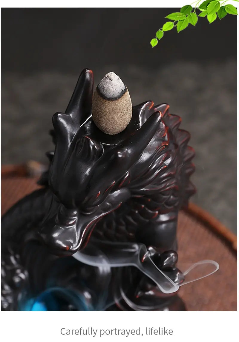 Dragon Ball Imperial Dragon Incense Burner Ceramic Waterfall Incense Burner