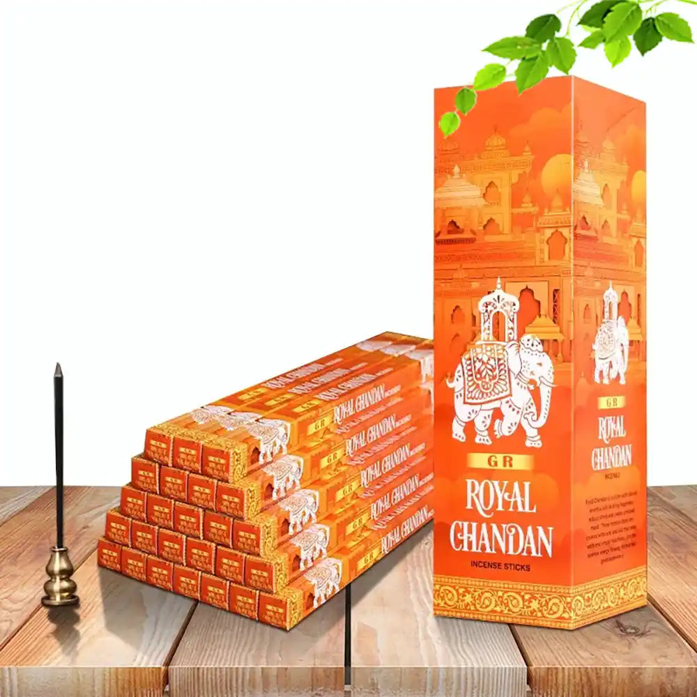 GR Indian Incense Sticks - 10/25 boxes/pack White Sage Coconut Dragon Blood