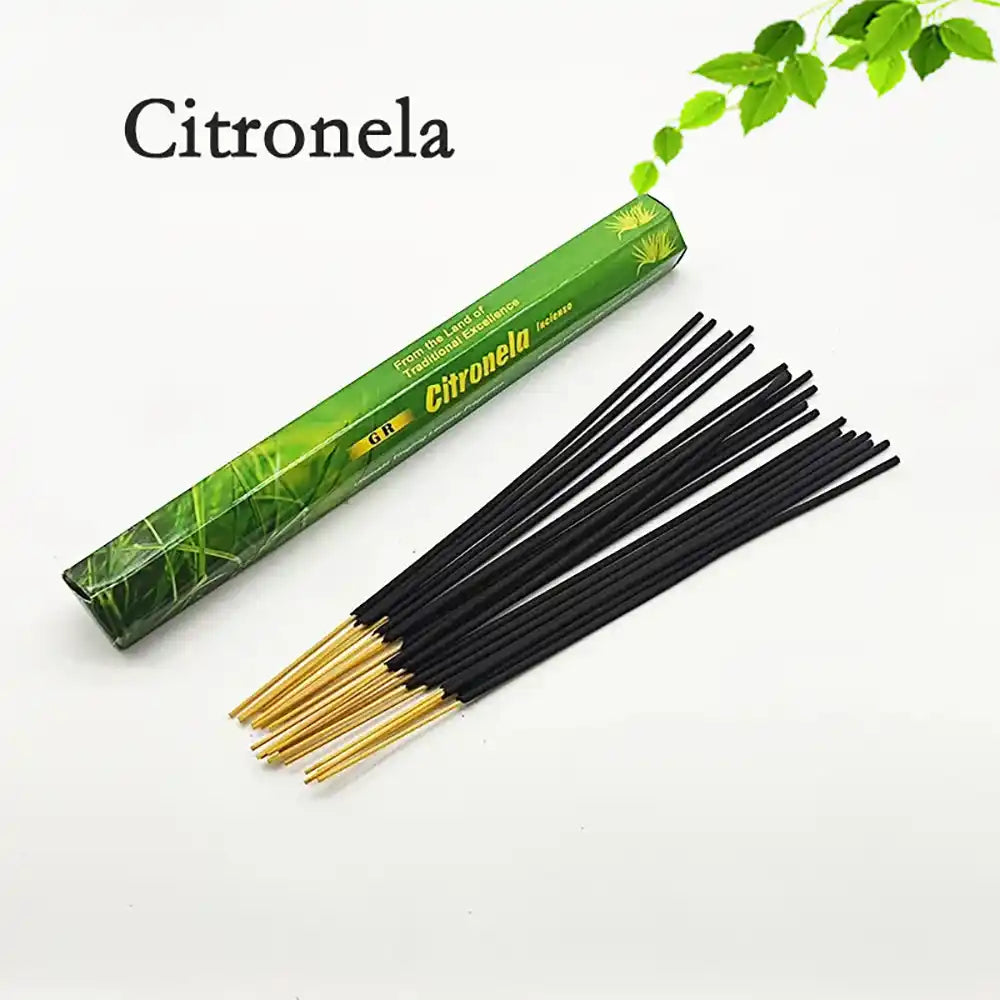 GR Indian Incense Sticks - 20 Sticks Fengshui Palo Santo Coconut Sandalwood Jasmine