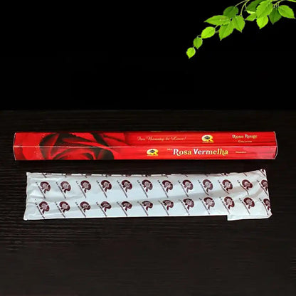 GR Indian Incense Sticks - 20 Sticks Sandalwood Red Rose Forest Dragon Blood