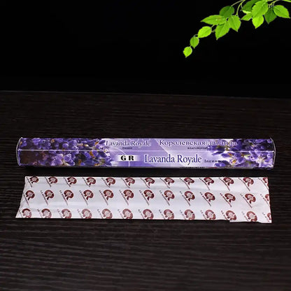 GR Indian Incense Sticks - 20 Sticks White Sage Meditation Lavender Yoga