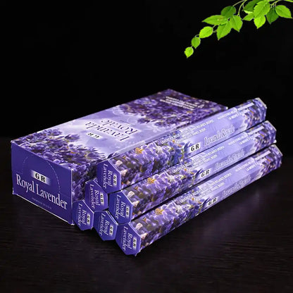 GR Indian Incense Sticks - 20 Sticks White Sage Meditation Lavender Yoga