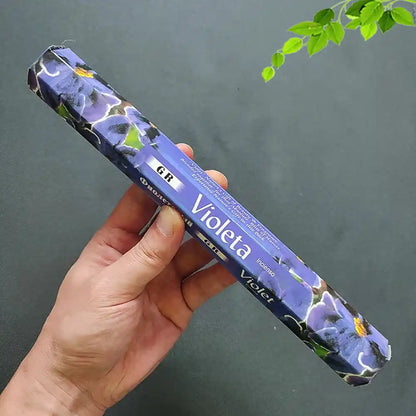 GR Indian Incense Sticks - 20 Sticks White Sage Meditation Lavender Yoga