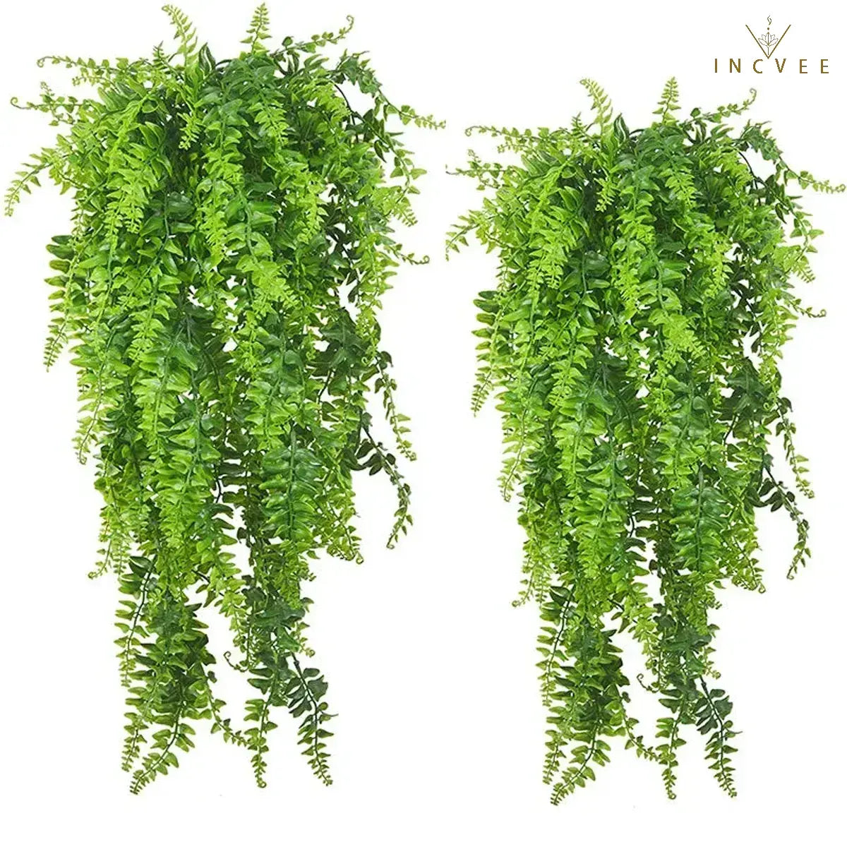 Hängender künstlicher Efeu – 7 verschiedene Designs, UV-beständiges Rankgrün, Wanddekoration, 90 cm