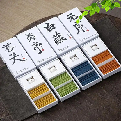 Japanese Short Incense Sticks - 100 pcs For Room Aromatherapy