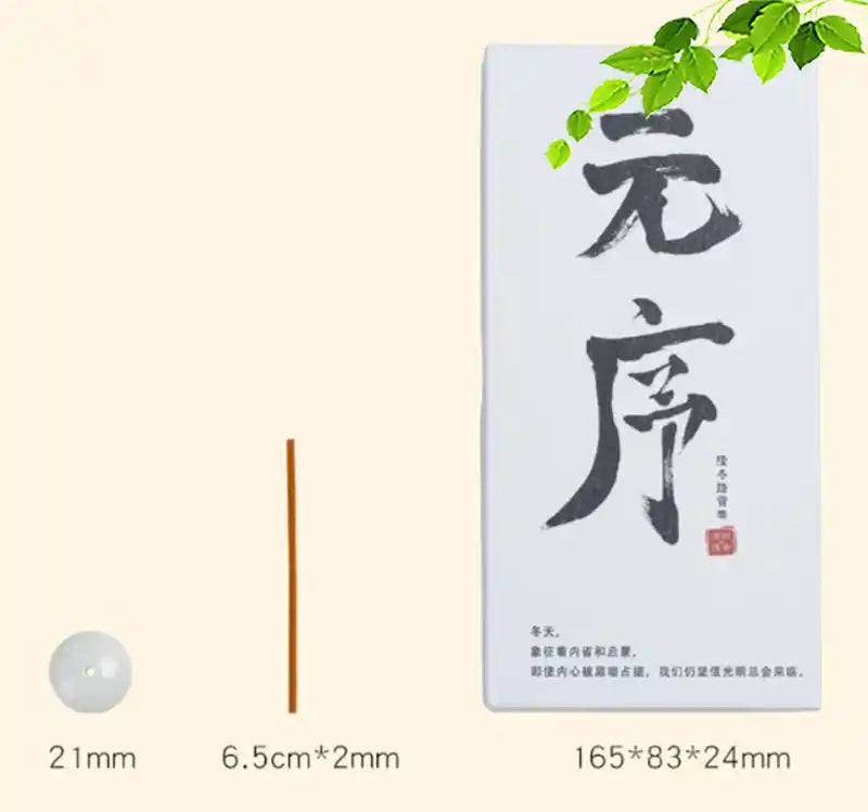 Japanese Short Incense Sticks - 100 pcs For Room Aromatherapy