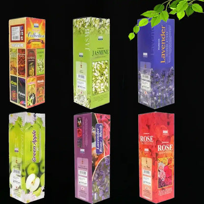 RAJ Indian Incense Sticks - 10/25 boxes/pack White Sage Lavender Rosemary