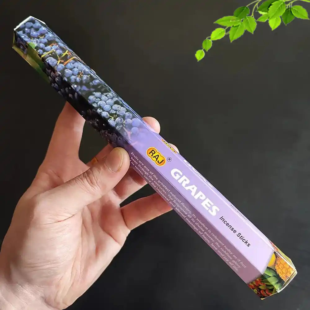 RAJ Indian Incense Sticks - 20 Sticks Money Jasmine Tibetan Sage Honeysuckle