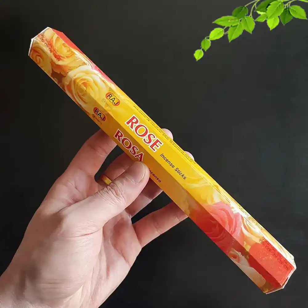 RAJ Indian Incense Sticks - 20 Sticks Money Jasmine Tibetan Sage Honeysuckle