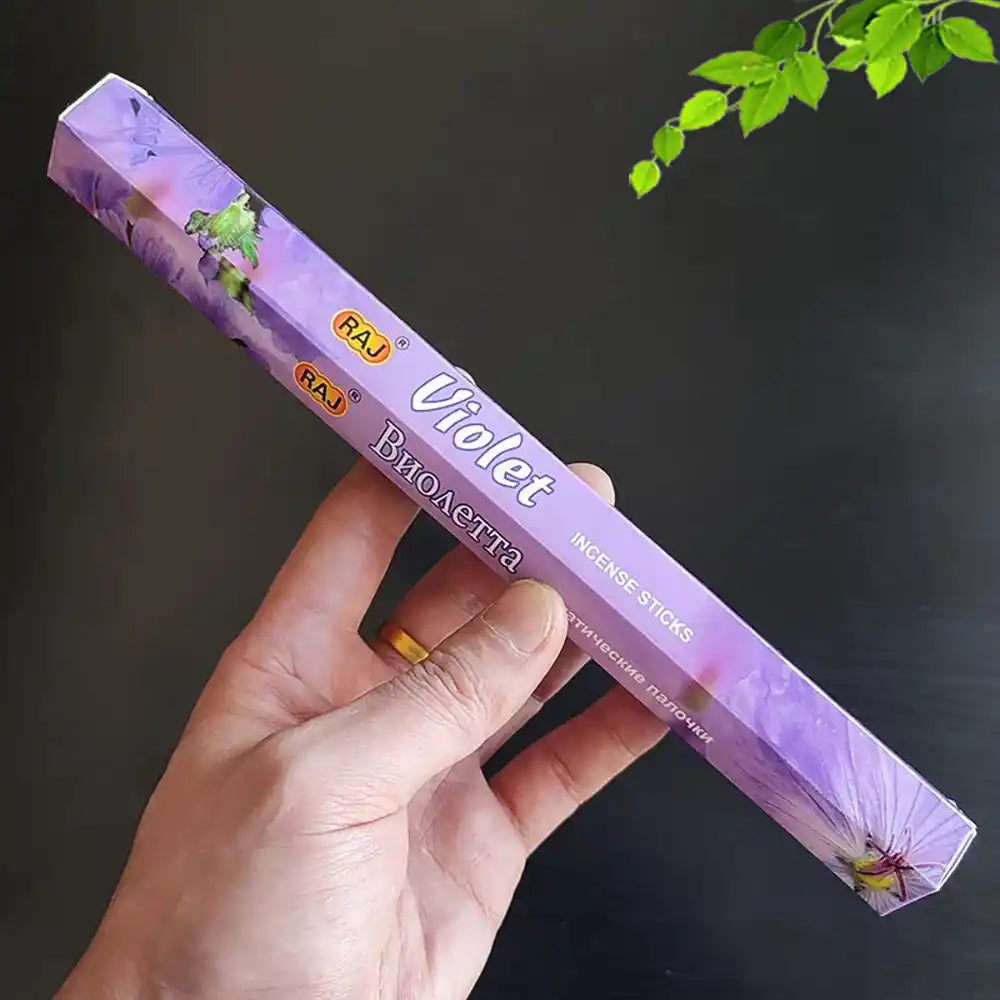 RAJ Indian Incense Sticks - 20 Sticks Money Jasmine Tibetan Sage Honeysuckle