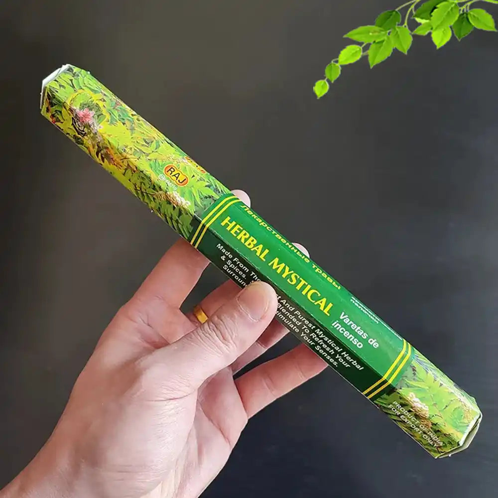 RAJ Indian Incense Sticks - 20 Sticks Money Jasmine Tibetan Sage Honeysuckle