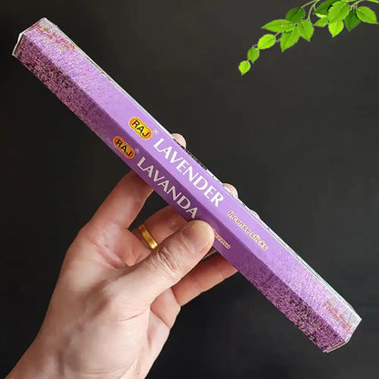 RAJ Indian Incense Sticks - 20 Sticks Money Jasmine Tibetan Sage Honeysuckle