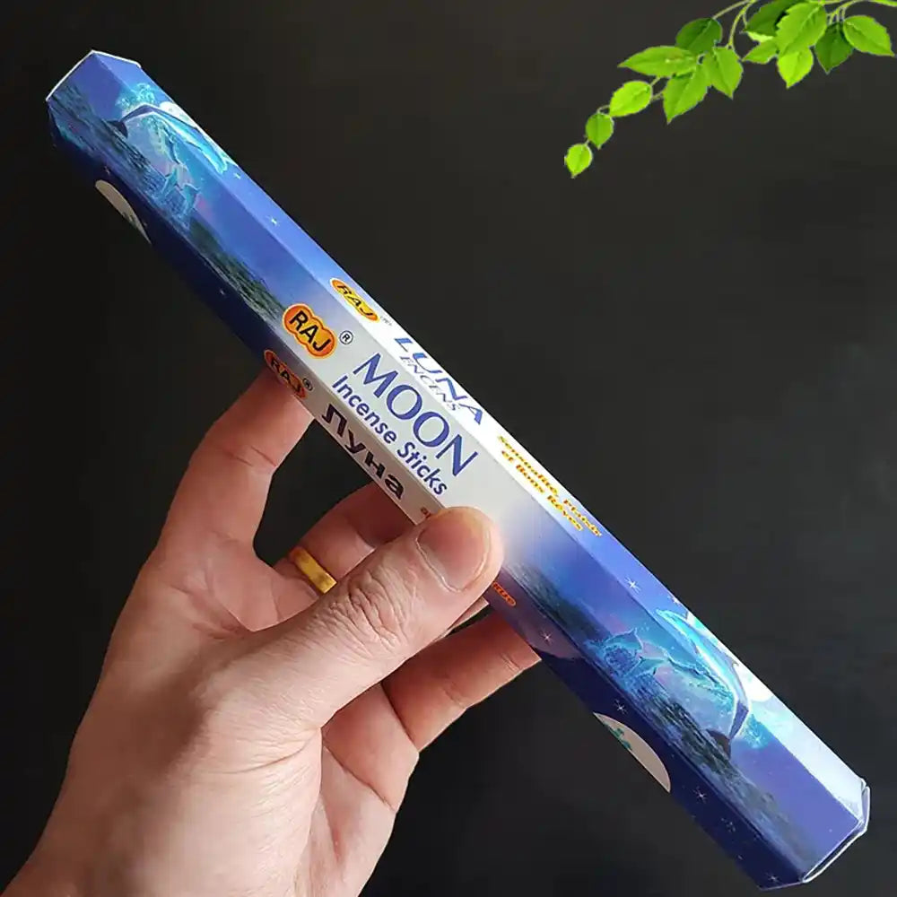 RAJ Indian Incense Sticks - 20 Sticks Money Jasmine Tibetan Sage Honeysuckle