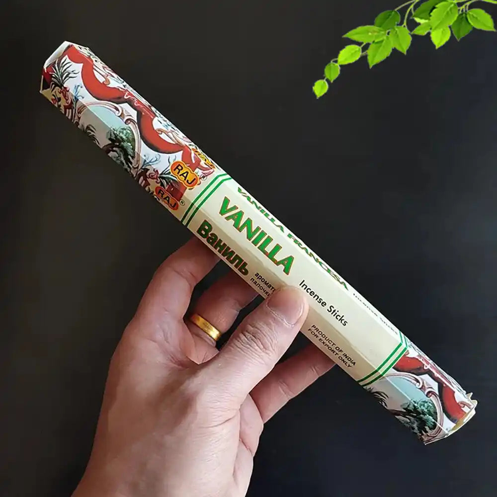 RAJ Indian Incense Sticks - 20 Sticks Money Jasmine Tibetan Sage Honeysuckle