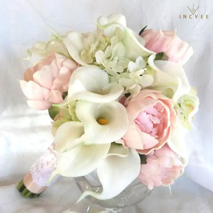 Künstliche Calla-Lilien aus PU-Leder in realistischer Haptik – wasserfest und mit flexiblen Stielen, naturgetreuer Brautstrauß, 5/10/20 Stück