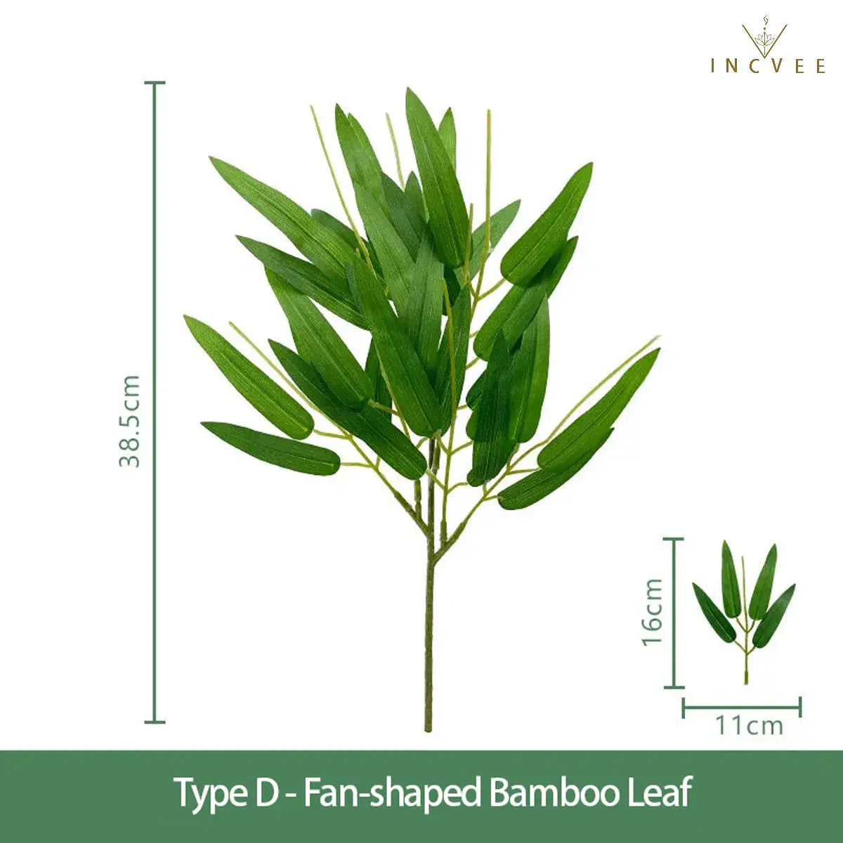 Realistische Bambus-, Weiden-, Pfirsich- und Libellenblätter – künstliches Grün im Zen-Oriental-Stil, lange und kurze Zweige