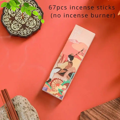 Silk Road of Chang An Incense Sticks - 58/82 Sticks of Chinese Incense Culture