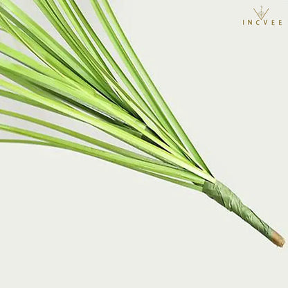 UV-beständiges künstliches Weizengras – pflegeleichtes Grün für den Außenbereich, lebendige, seidenweiche Haptik, 30–50 cm