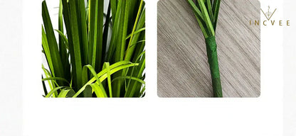 UV-beständiges künstliches Weizengras – pflegeleichtes Grün für den Außenbereich, lebendige, seidenweiche Haptik, 30–50 cm