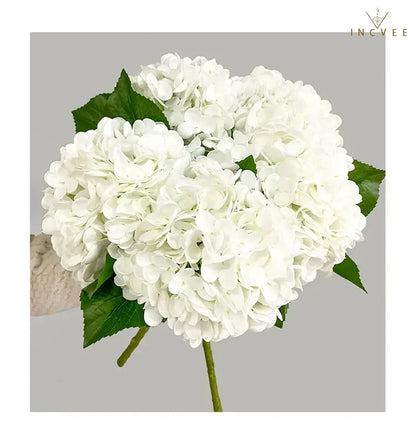 Wasserfeste, hautfreundliche Latex-Hortensie – großer, buschiger Blütenstiel, modernes Galerie-Design, 53 cm hoch