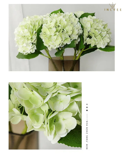 Wasserfeste, hautfreundliche Latex-Hortensie – großer, buschiger Blütenstiel, modernes Galerie-Design, 53 cm hoch