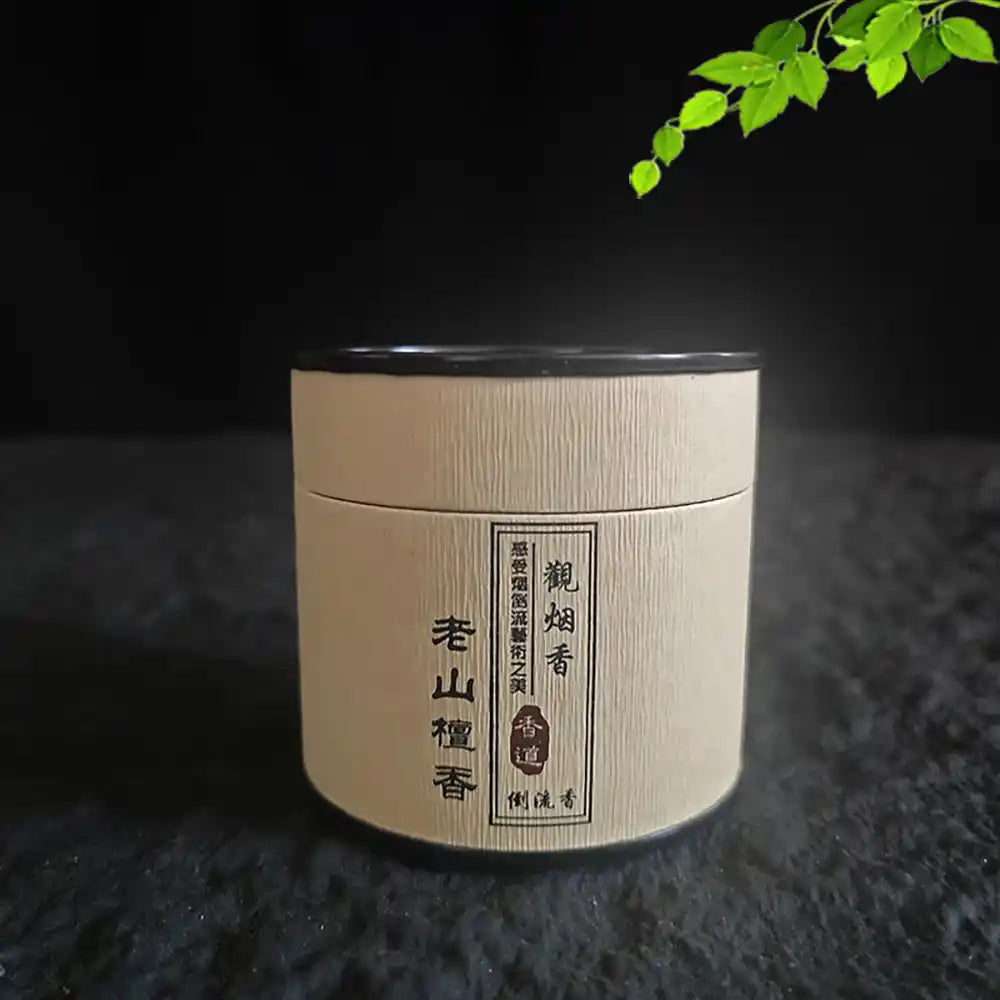 Xiangdao Waterfall Backflow Incense Cones - 45pcs/box Wormwood Sandalwood Agarwood