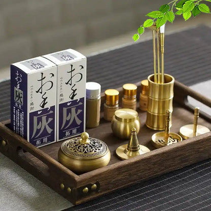 Xiangdao Brass Incense Burner Set - Incense Seal DIY Incense Kit